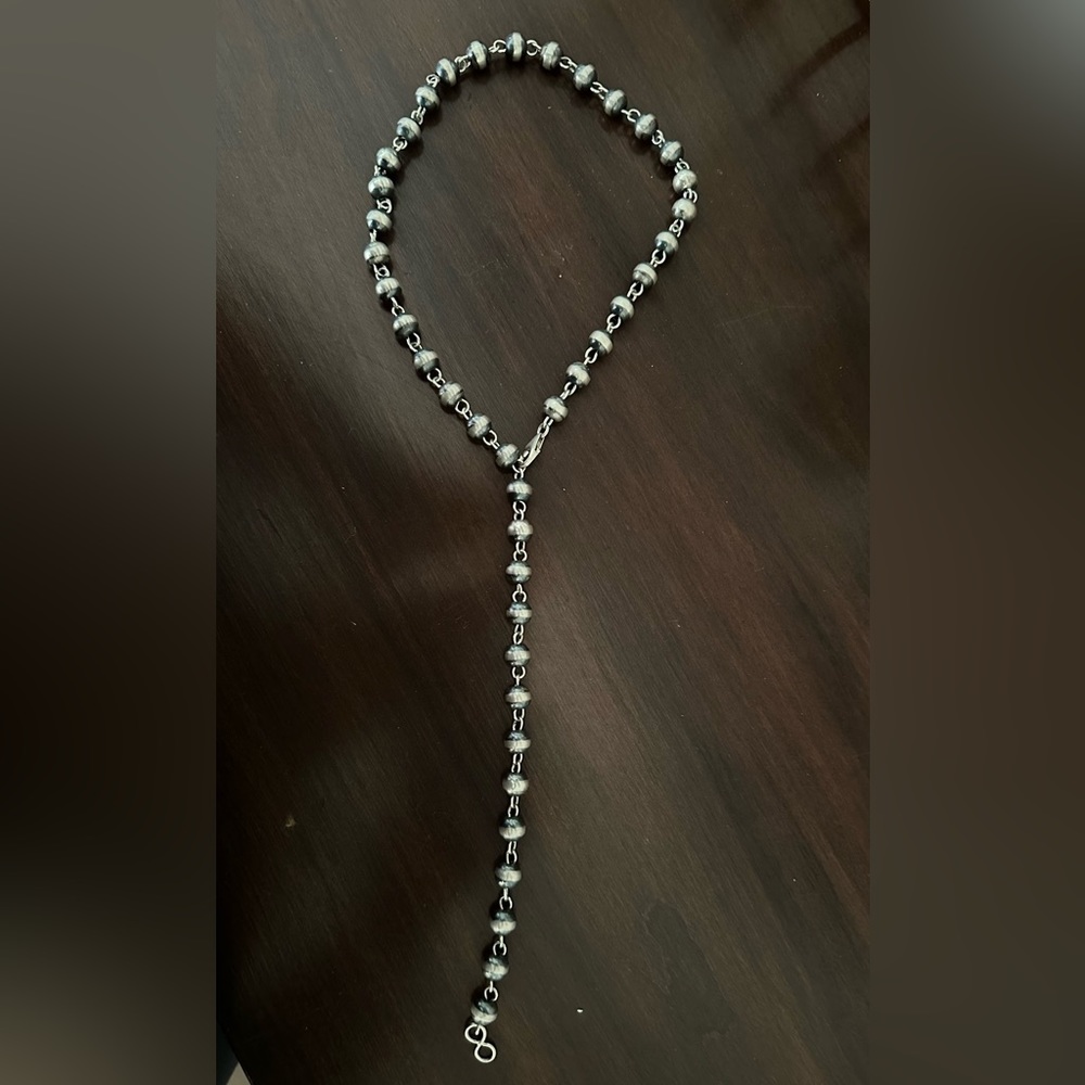 24” Navajo Rosary Pearls (9 mm)